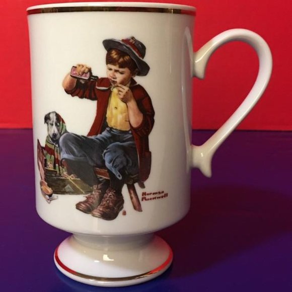 norman rockwell Other - Norman Rockwell mug friend in need